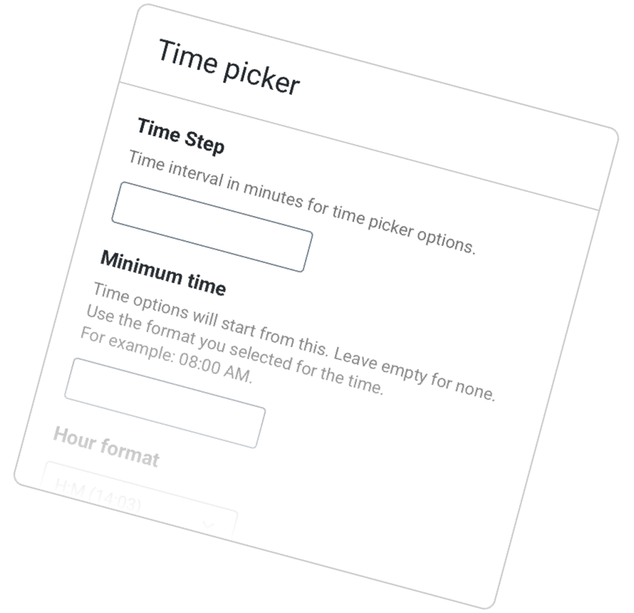 Date and Time Picker PRO